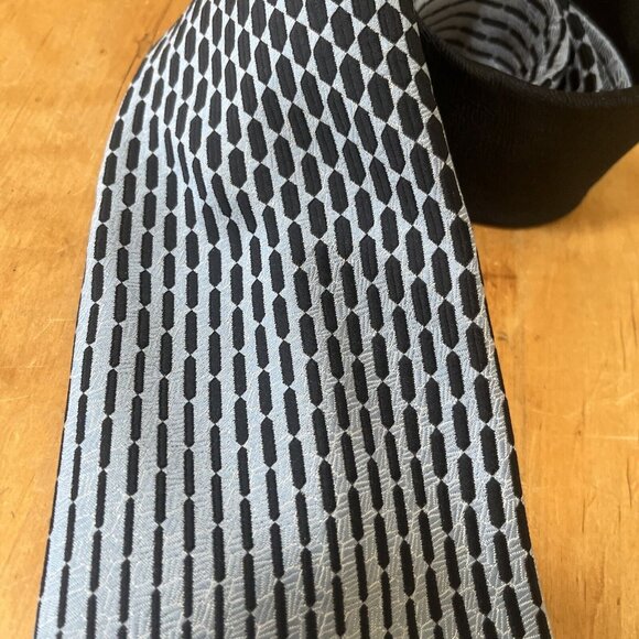 Vintage Mens Tie Titos Of Antioch Blue Polyester - Picture 3 of 8